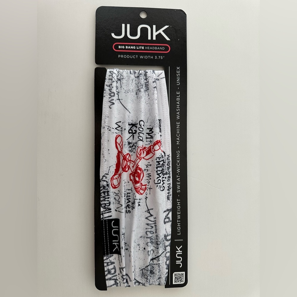 Warner Bros. White and Red Graphic Headband
